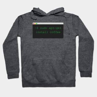 sudo apt get install coffee Hoodie